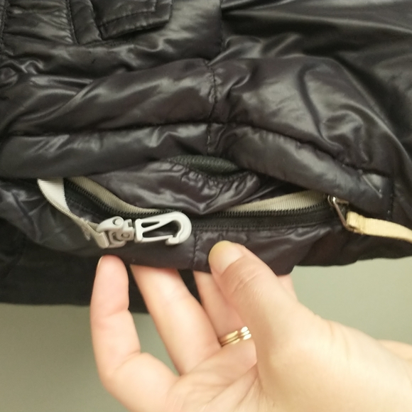 North Face Cocolee Black Belted 660 Puffer Jacket Girls XL, Womens XS/S - Picture 4 of 9